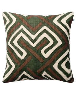 Gujarat - Taupe/Cactus Green