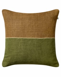 Amol - Taupe/Cactus Green
